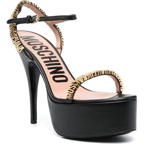 Slipper & Pantoletten - Sandals Black - Gr. 36 (EU) - in - für Damen - Moschino - Modalova