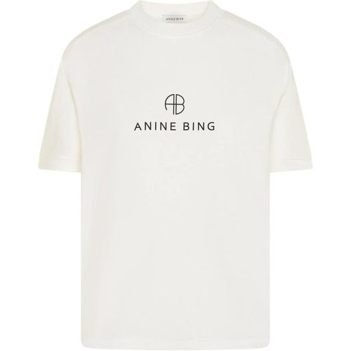 T-Shirt mit Logo-Print - Größe XS - Anine Bing - Modalova