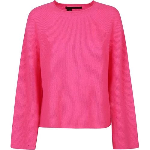 Sophie Trapeze Round Neck Sweater Pink & Purple - Größe XS - 360 Cashmere - Modalova