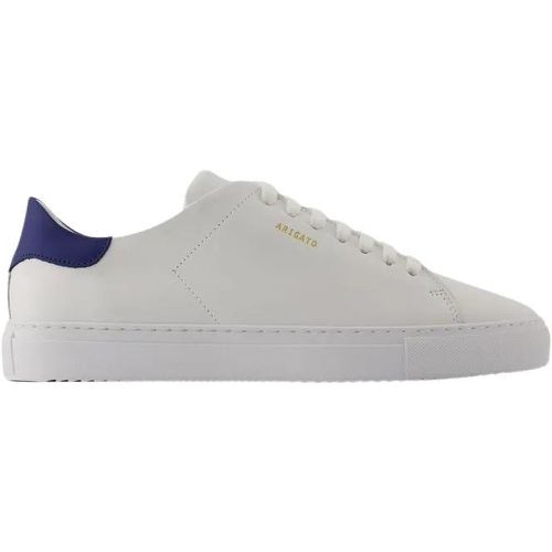 Low-Top Sneaker - Clean 90 Sneakers - Leather - White/Navy - Gr. 40 (EU) - in - für Damen - Axel Arigato - Modalova