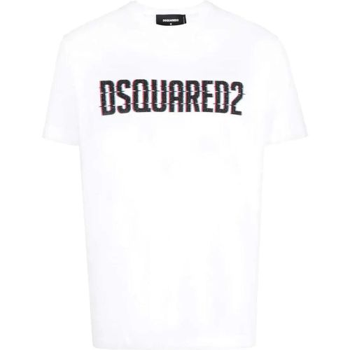 Logo-Print Short-Sleeve T-Shirt - Größe M - Dsquared2 - Modalova