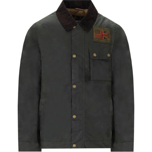 INTERNATIONAL WORKERS WAX SALBEIGRÜNE JAC - Größe M - multi - Barbour - Modalova