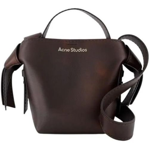 Hobo Bags - Musubi Mini Aged R Crossbody - Leather - Brown - Gr. unisize - in - für Damen - Acne Studios - Modalova