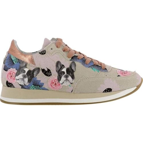 Low-Top Sneaker - Sneakers Bulldog Metal Rosa - Gr. 36 (EU) - in - für Damen - Philippe Model - Modalova