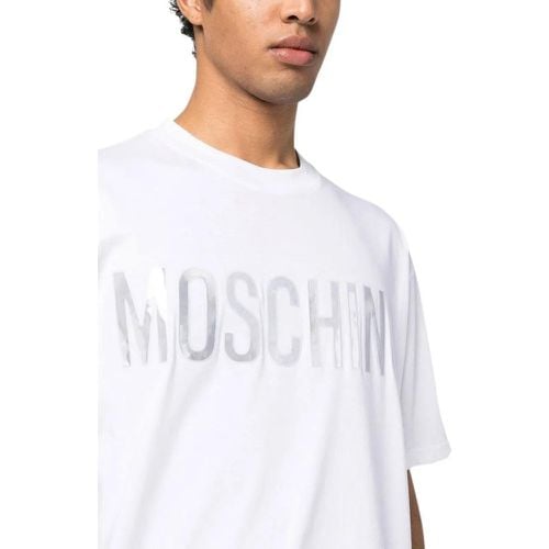 T-shirts and Polos White - Größe 46 - Moschino - Modalova