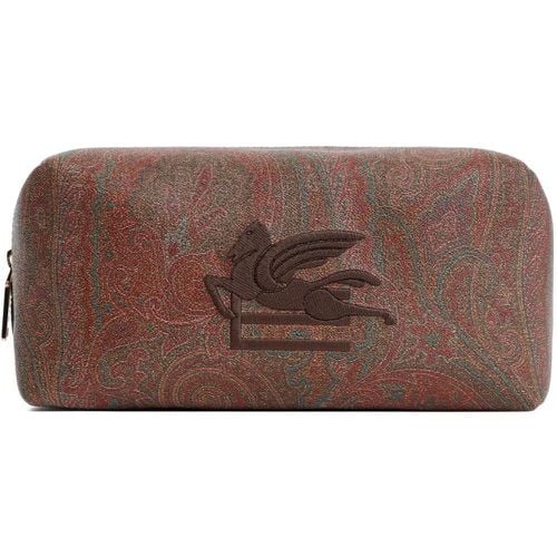 Pochettes - M Brown Paisley Fabric Pouch - Gr. unisize - in - für Damen - ETRO - Modalova