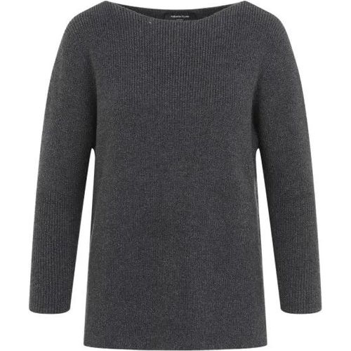 Anthracite Grey Virgin Wool Sweater - Größe 42 - grau - Fabiana Filippi - Modalova