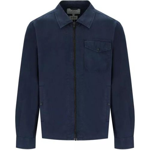 Blue Shirt-Style Jacket - Größe L - blue - Woolrich - Modalova