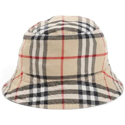 Caps & Mützen - Check Bucket Hat - Gr. S - in - für Damen - Burberry - Modalova