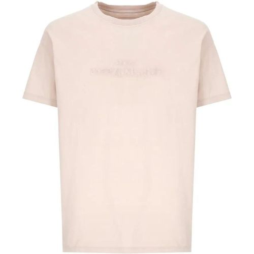 Cotton T-Shirt With Logo - Größe L - Maison Margiela - Modalova