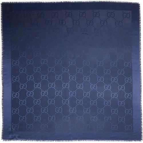 Tücher & Schals - GG Jacquard Silk Wool Shawl - Gr. unisize - in - für Damen - Gucci - Modalova