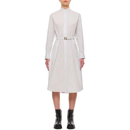 Popeline Shirt Dress - Größe 40 - Fendi - Modalova