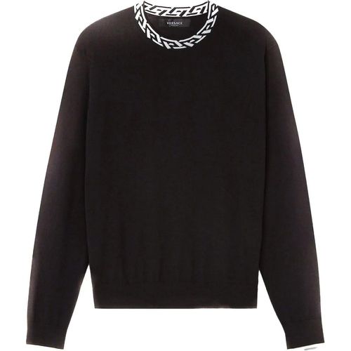 Sweaters Black - Größe 50 - Versace - Modalova