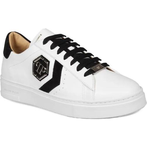 Low-Top Sneaker - Lo-Top Leather Arrow Force Sneakers - Gr. 41 (EU) - in - für Damen - Philipp Plein - Modalova