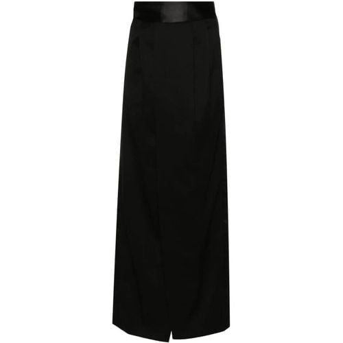 Long Skirt - Größe 42 - schwarz - MM6 Maison Margiela - Modalova