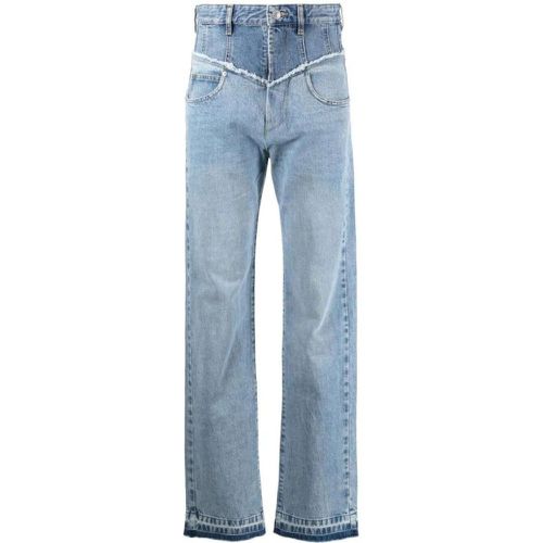 Light Blue Noemie Straight-Leg Denim Jeans - Größe 38 - Isabel marant - Modalova