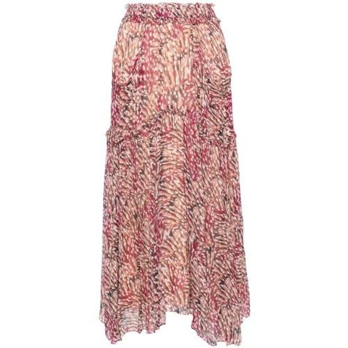 Multicolored Veronique Midi Skirt - Größe 36 - multi - Etoile Isabel Marant - Modalova