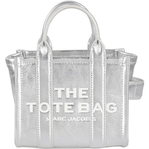 Totes & Shopper - Compact Metallic Tote Bag With Embossed Logo - für Damen - Marc Jacobs - Modalova