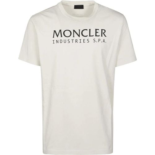 Logo T-shirt White - Größe XL - Moncler - Modalova