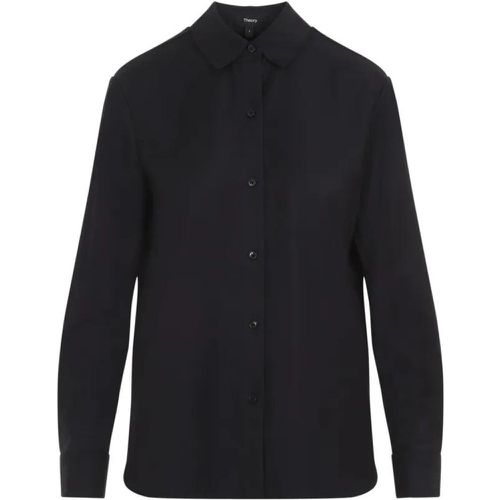 Virgin Wool Shirt - Größe S - blau - Theory - Modalova