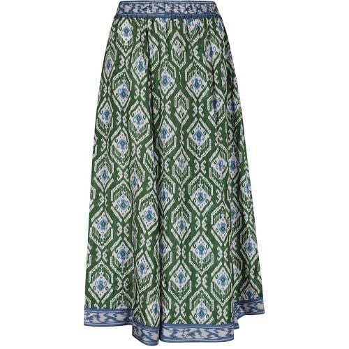 Green/Blue Wylie Swing Skirt - Größe 1 - Zimmermann - Modalova