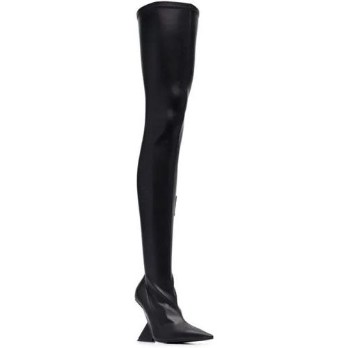 Stiefel - Cheope 110Mm Leather Above-Knee Boots - Gr. 37 (EU) - in - für Damen - The Attico - Modalova