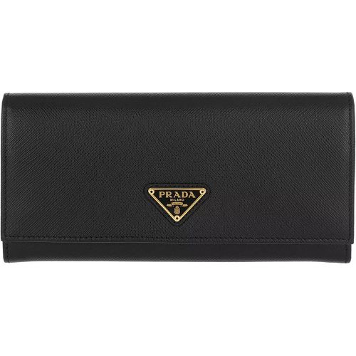 Portemonnaie - Continental Wallet Leather - Gr. unisize - in - für Damen - Prada - Modalova