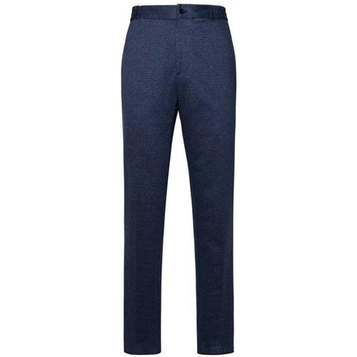 Blue Cotton Trousers - Größe 48 - blue - ETRO - Modalova