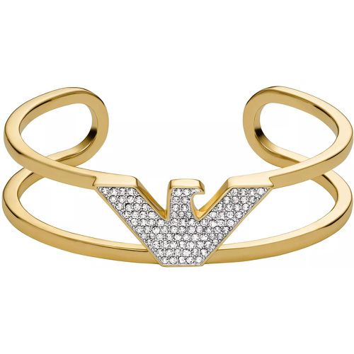 Armband - Brass Cuff Bracelet - Gr. M - in - für Damen - Emporio Armani - Modalova