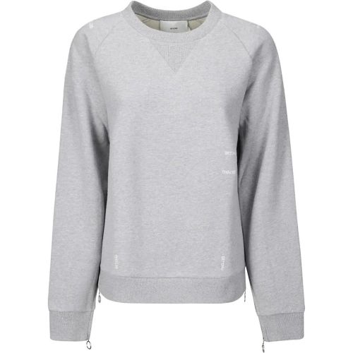 Logo Sweatshirt With Zip Hem - Größe 1 - Setchu - Modalova