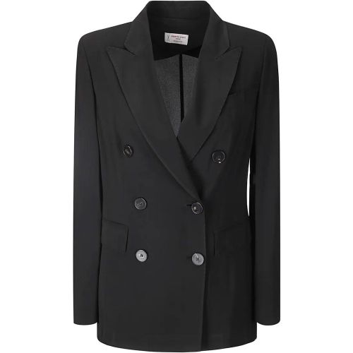 Lightweight Double-Breasted Viscose Jacket - Größe 42 - Alberto Biani - Modalova