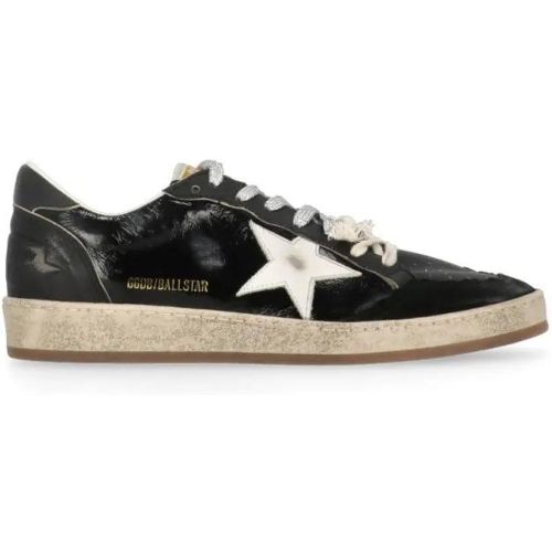 Low-Top Sneaker - Black Leather Sneakers - Gr. 36 (EU) - in - für Damen - Golden Goose - Modalova