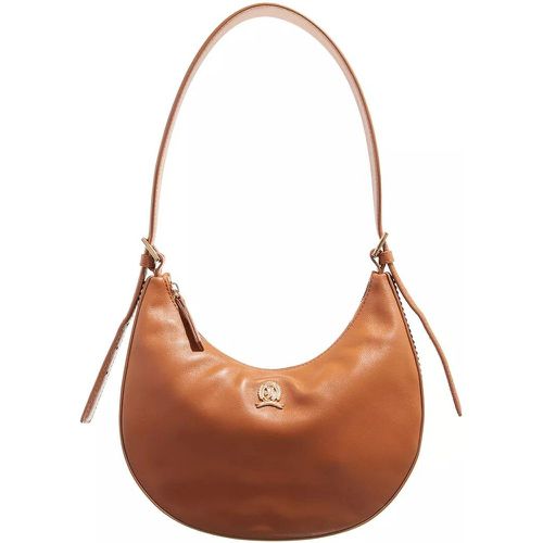 Hobo Bag - Crest Leather Shoulder Bag - Gr. unisize - in - für Damen - Tommy Hilfiger - Modalova