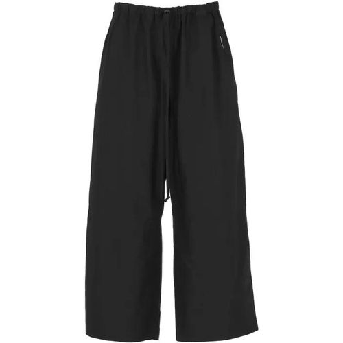 Cotton Trousers - Größe S - black - Yohji Yamamoto - Modalova