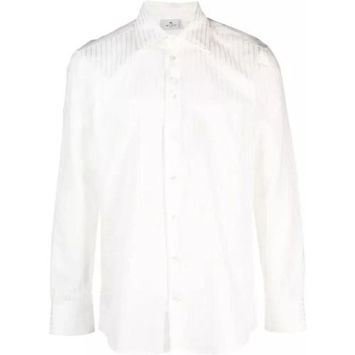 White Stripe Shirt - Größe 40 - white - ETRO - Modalova