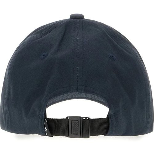 Caps & Mützen - Navy blue cotton baseball cap - Gr. ONE SIZE - in - für Damen - Stone Island - Modalova