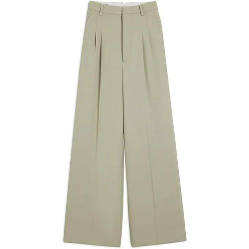 Wool Trousers - Größe 36 - grün - AMI Paris - Modalova