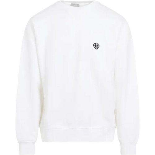 Brilliant White Cotton Sweatshirt - Größe L - weiß - Christian Dior - Modalova