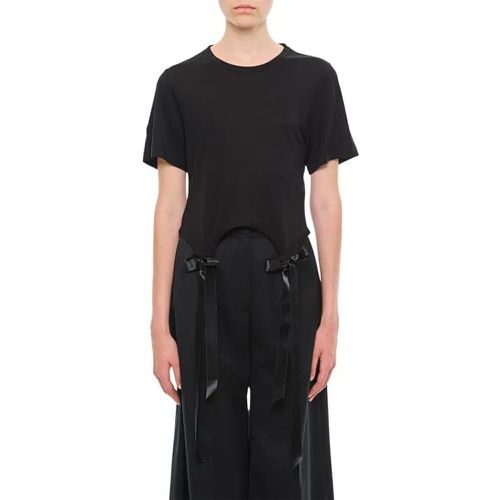 Easy T-Shirt W/ Bow Tails - Größe XS - schwarz - Simone Rocha - Modalova