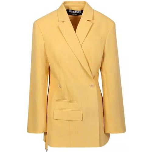 Yellow Tibau Jacket - Größe 34 - gelb - Jacquemus - Modalova