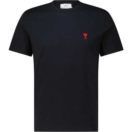 T-Shirt mit Logo - Größe M - AMI Paris - Modalova