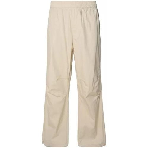 Beige Cotton Blend Trousers - Größe XL - Burberry - Modalova