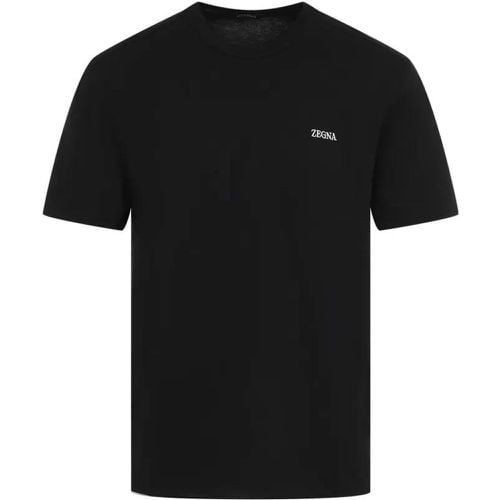 Cotton T-Shirt - Größe 48 - Zegna - Modalova