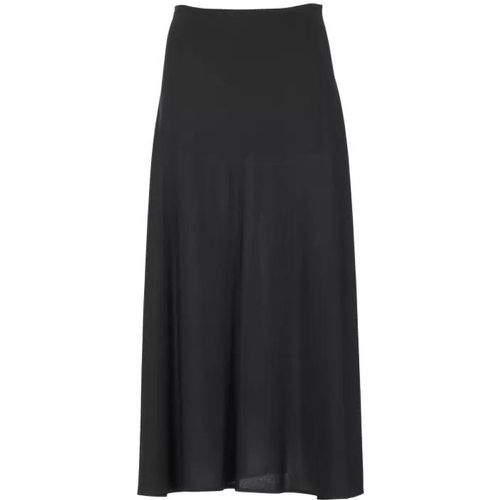 Black Viscose Skirt - Größe 42 - black - Jil Sander - Modalova