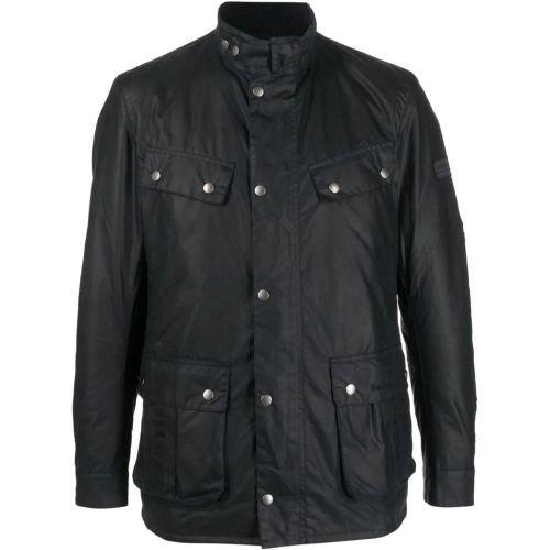 Navy Blue Duke Jacket - Größe XL - Barbour - Modalova