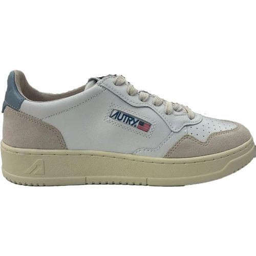 Low-Top Sneaker - baskets medalist low cuir suede bleu - Gr. 36 (EU) - in - für Damen - Autry International - Modalova