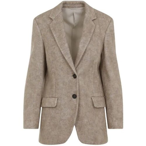 Mohair Jacket - Größe 38 - BRUNELLO CUCINELLI - Modalova