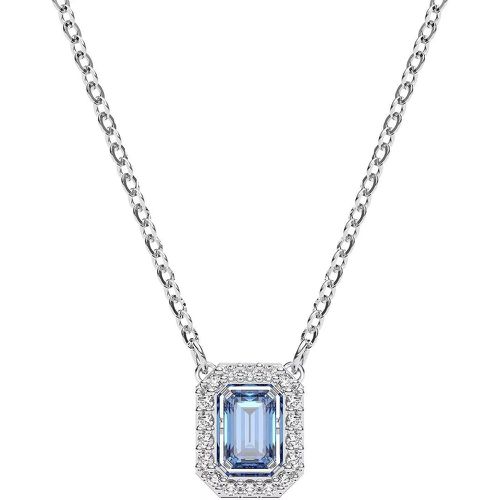 Halskette - Millenia Octagon cut Rhodium plated - Gr. unisize - in Silber - für Damen - Swarovski - Modalova