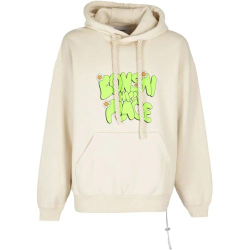 Ivory Drawstring Hoodie Sweatshirt - Größe M - Bonsai - Modalova