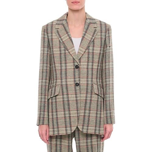 Checked Tailored Jacket - Größe 44 - Durazzi Milano - Modalova